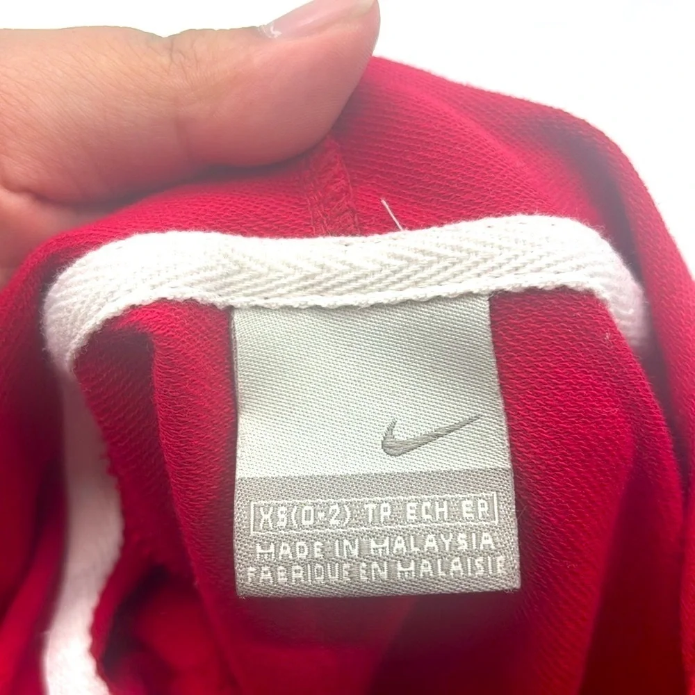 UEC Nike red zipper hoodie size XS